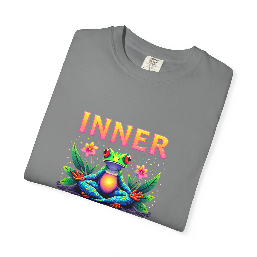 Inner Harmony Frog T-Shirt – Meditation Yoga Graphic Tee