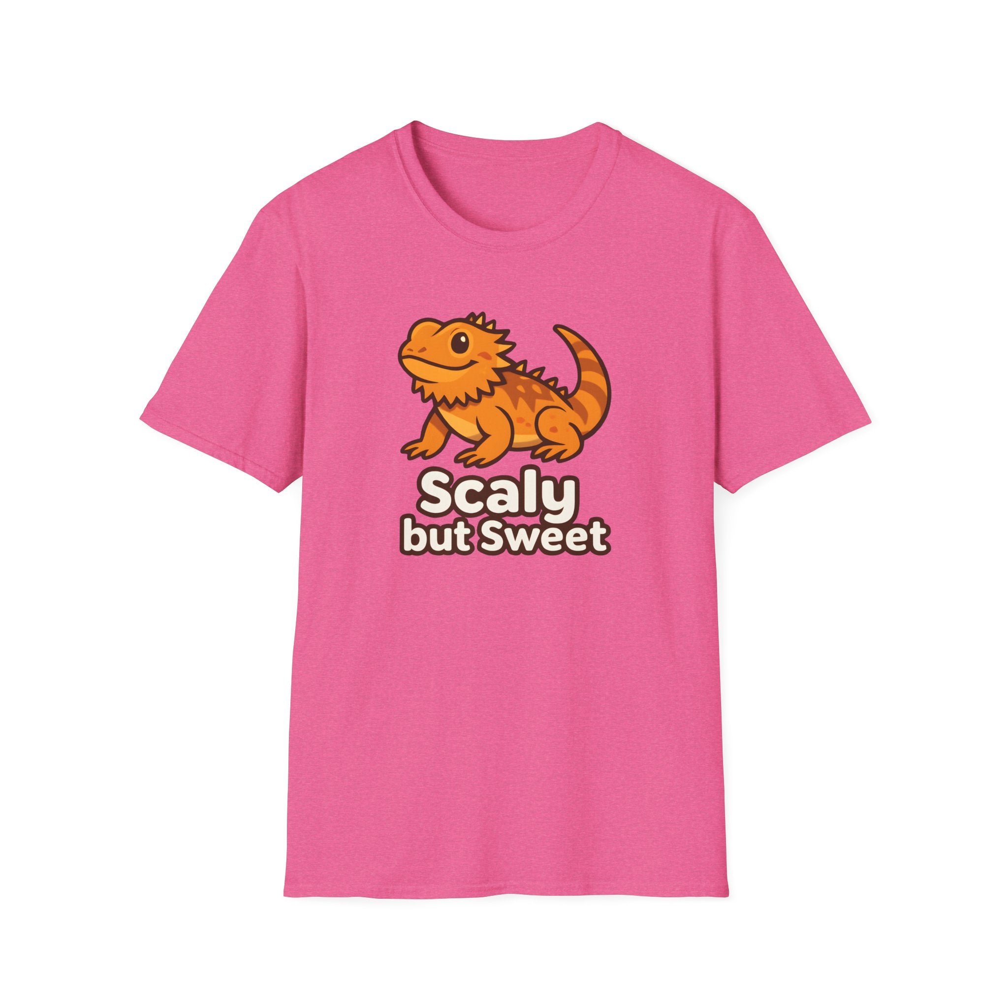 Bearded Dragon Tee - "Scaly but Sweet" Cute Lizard Graphic T-Shirt