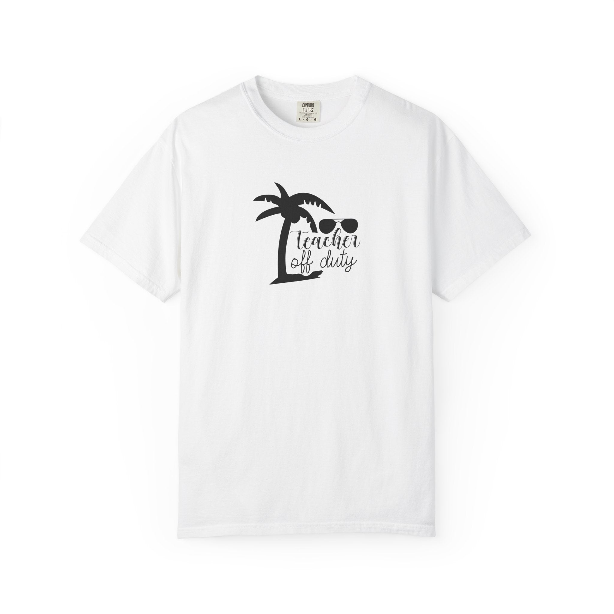 Teacher Off Duty Beach Tee