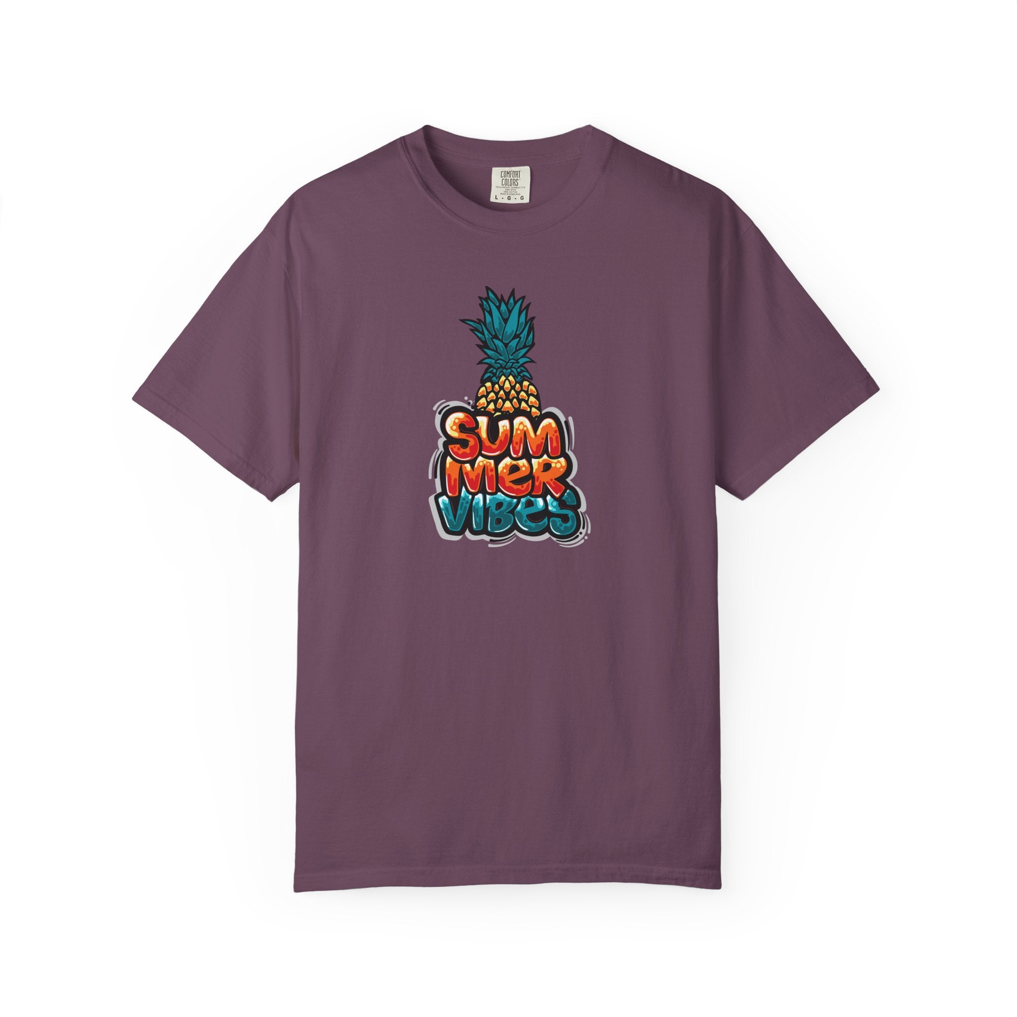 "Summer Vibes" Pineapple Graphic Tee
