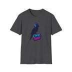T-Shirt — 'Chirp Tunes' Parrot with Headphones Graphic Tee