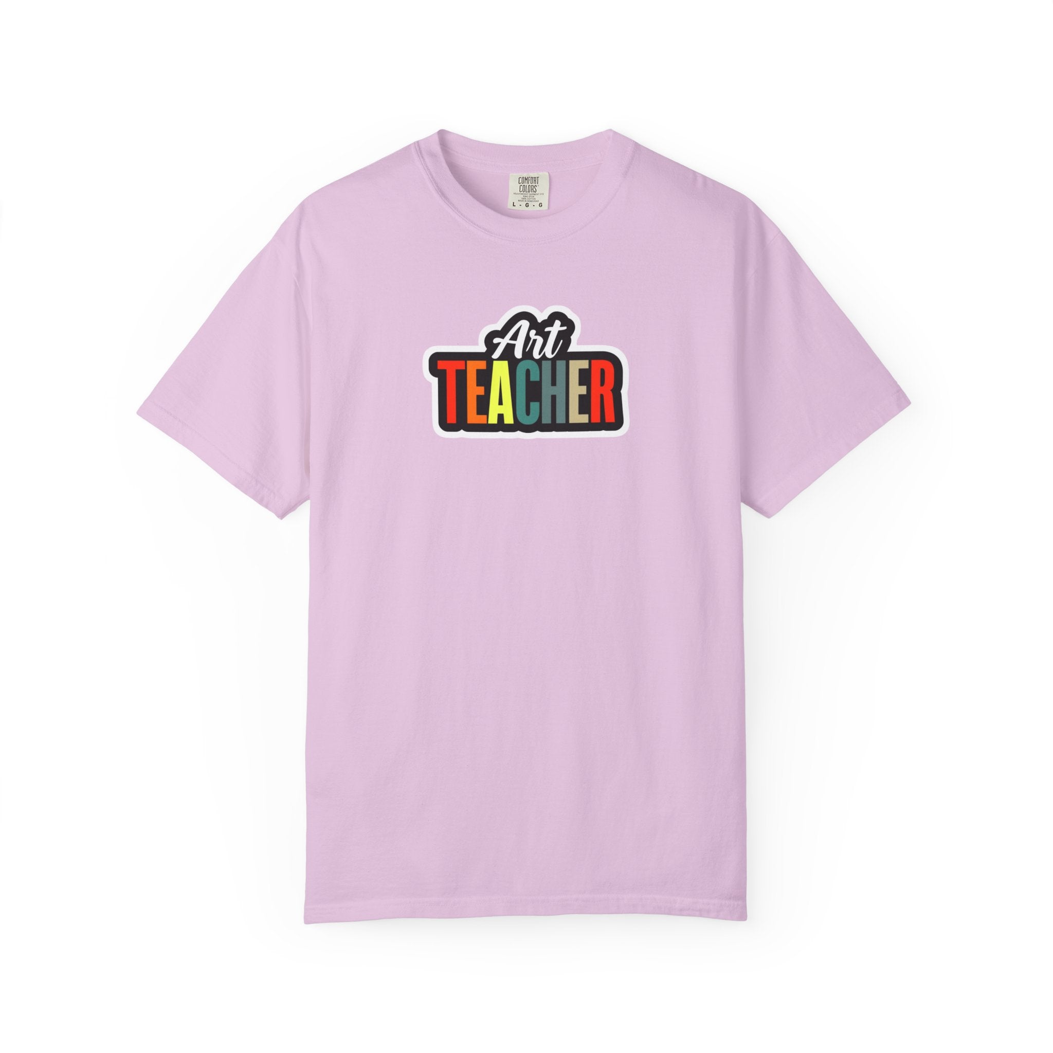 Art Teacher T‑Shirt — "Art is My Voice" Colorful Teacher Shirt