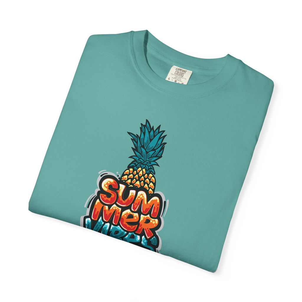 "Summer Vibes" Pineapple Graphic Tee