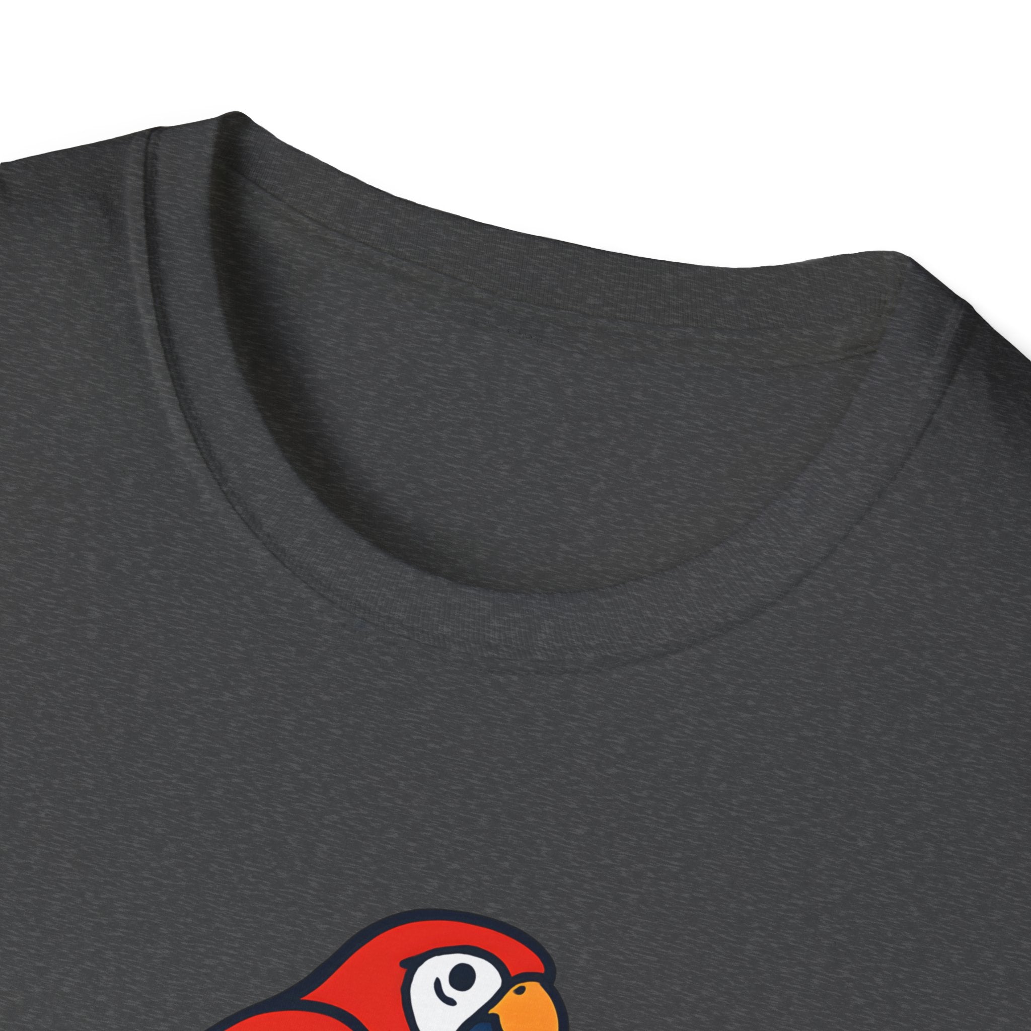 Parrot on Heart T-Shirt