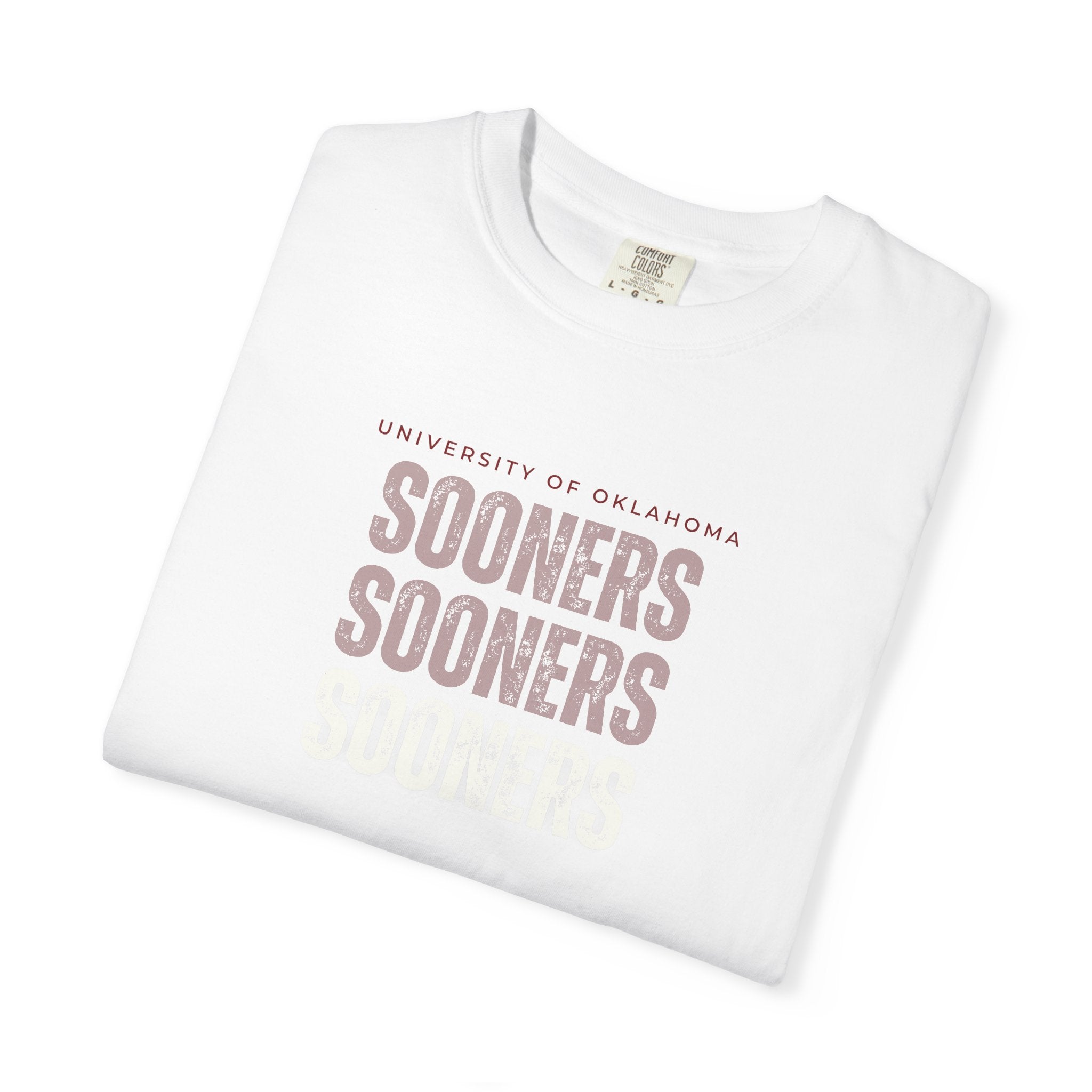 Sooners Stack T‑Shirt — University of Oklahoma Vintage Collegiate Tee