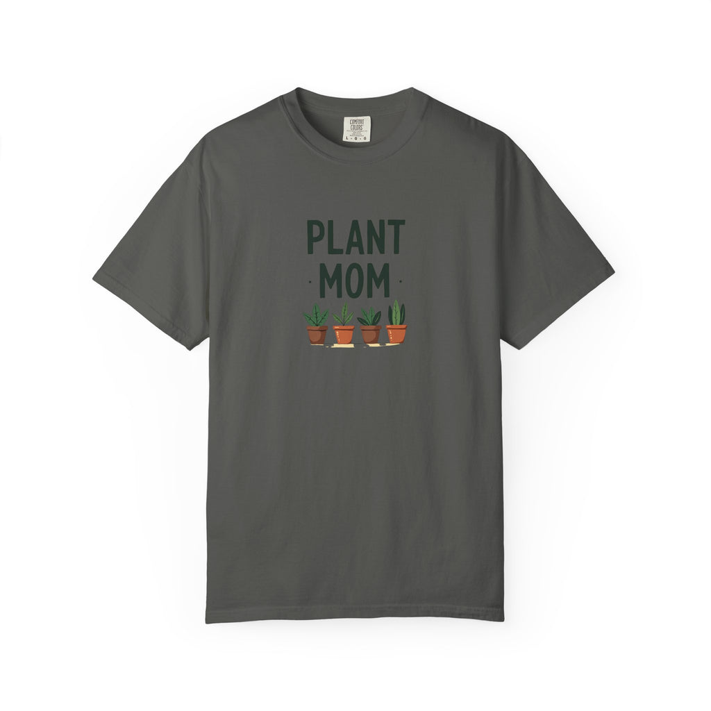 Plant Mom T-Shirt — Cute Potted Plants Graphic Tee for Plant Lovers