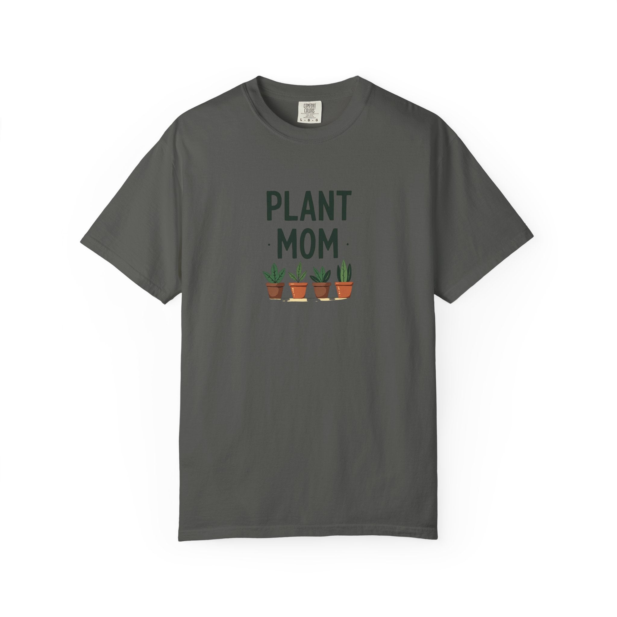 Plant Mom T-Shirt — Cute Potted Plants Graphic Tee for Plant Lovers
