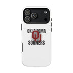 Oklahoma Sooners Tough Magnetic Phone Case — Durable Magnetic Snap-On College iPhone Cover