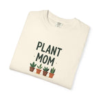 Plant Mom T-Shirt — Cute Potted Plants Graphic Tee for Plant Lovers