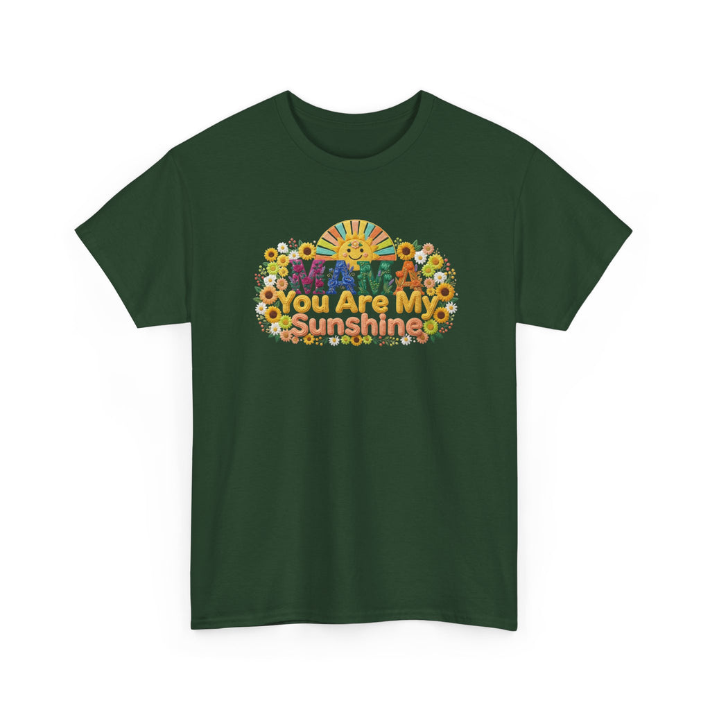 Mama You Are My Sunshine T-Shirt — Floral Retro Mother's Day Tee