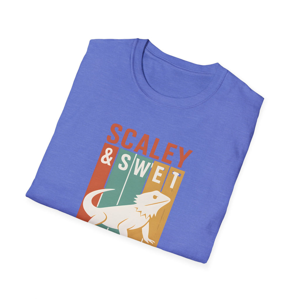 Scaley & Sweet Bearded Dragon T-Shirt — Retro Reptile Lover Tee
