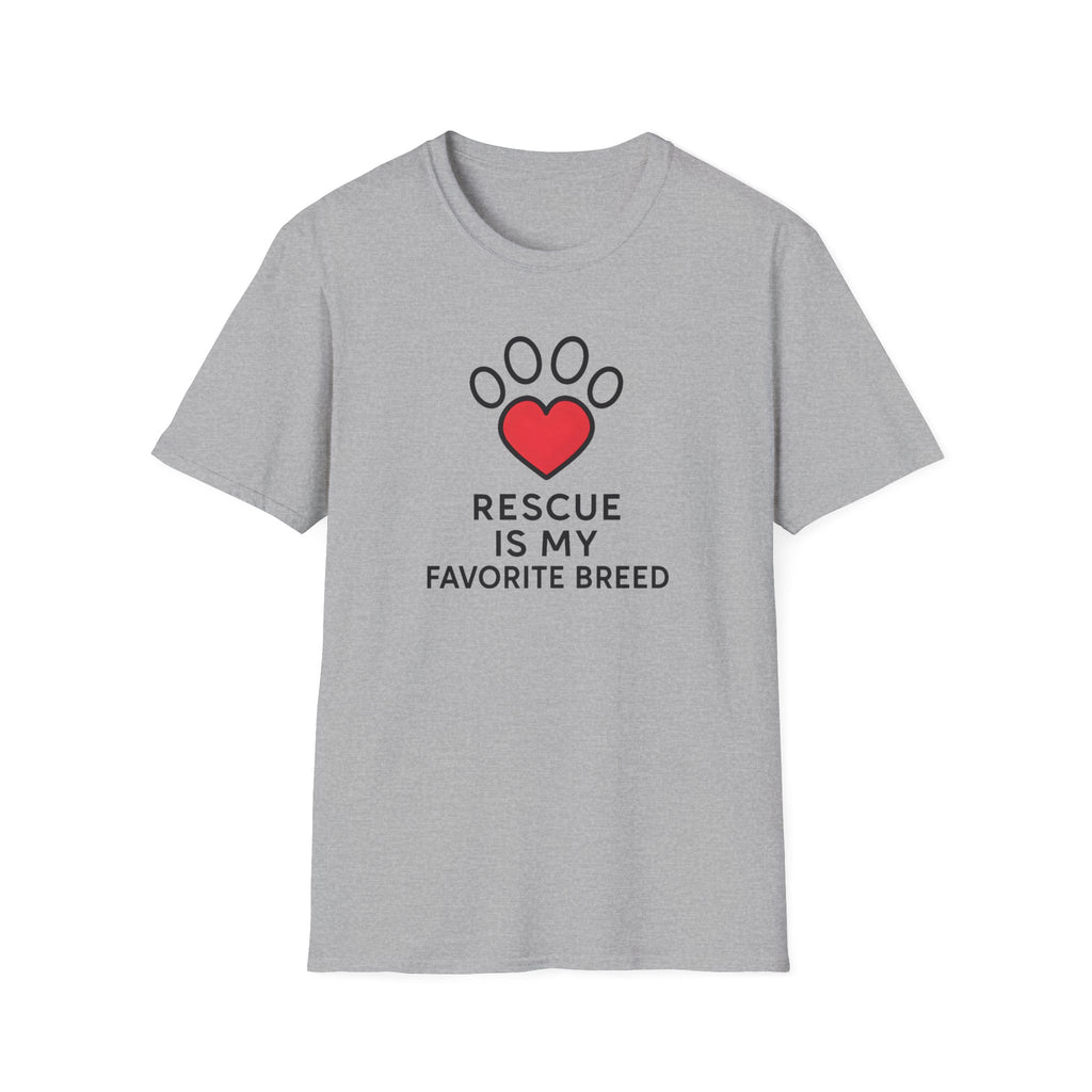 Rescue Is My Favorite Breed T-Shirt