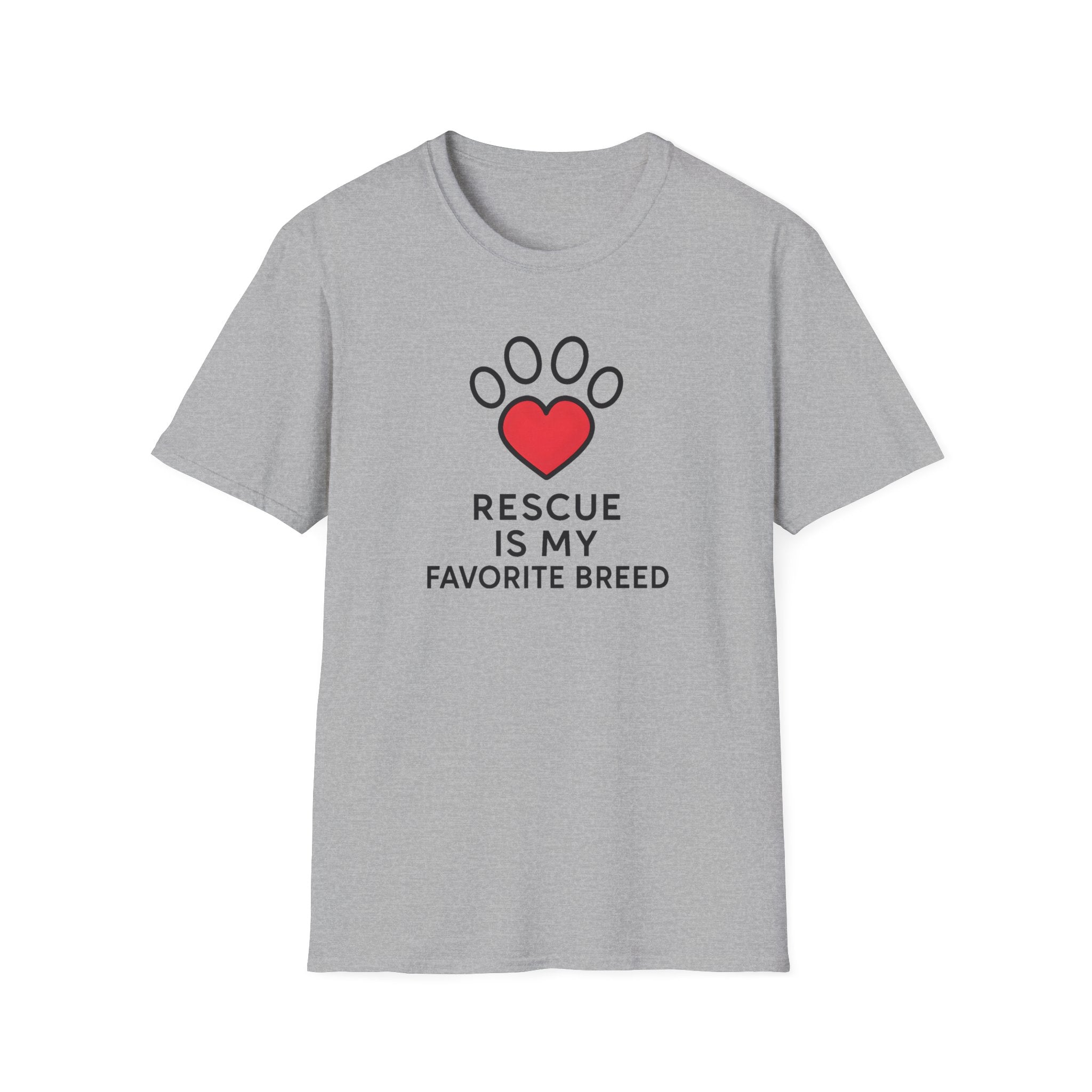 Rescue Is My Favorite Breed T-Shirt
