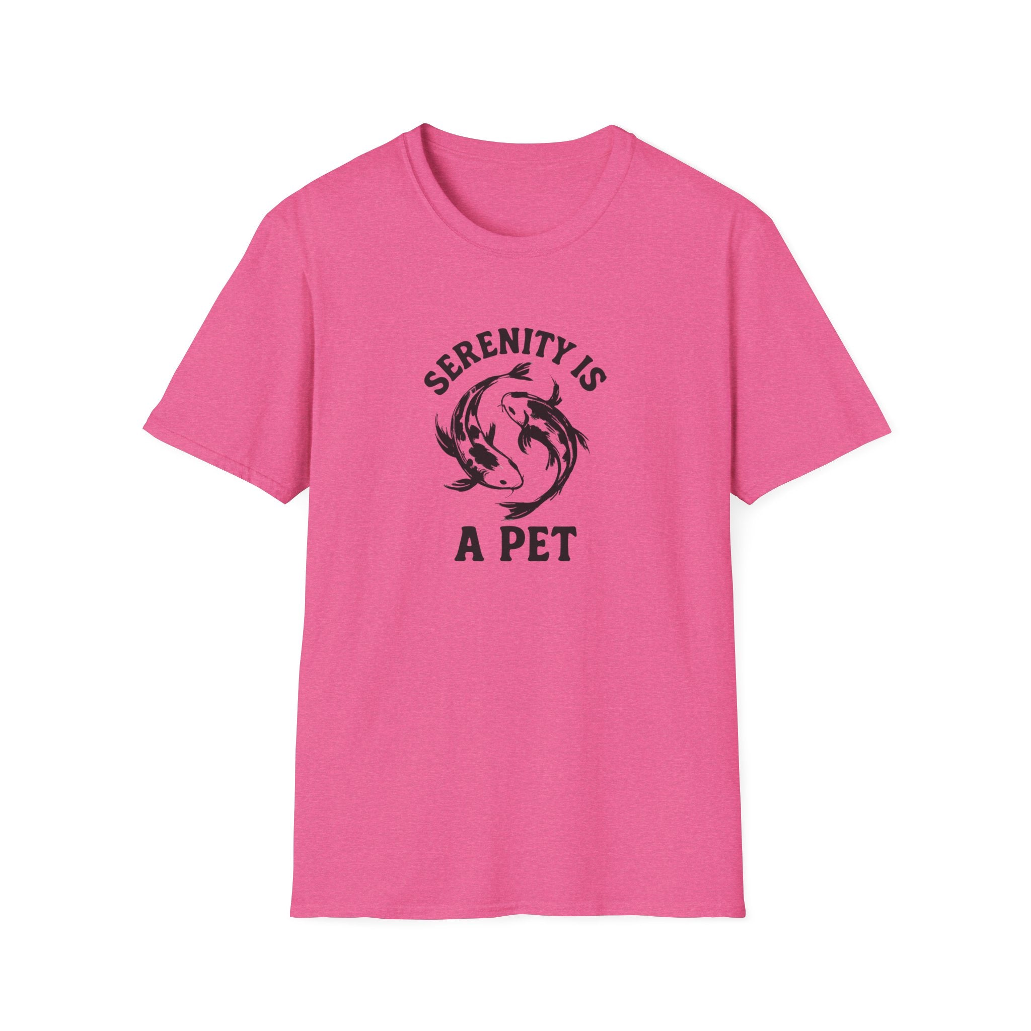 Serenity Is a Pet T-Shirt — Relaxing Koi Fish Design for Pet Lovers