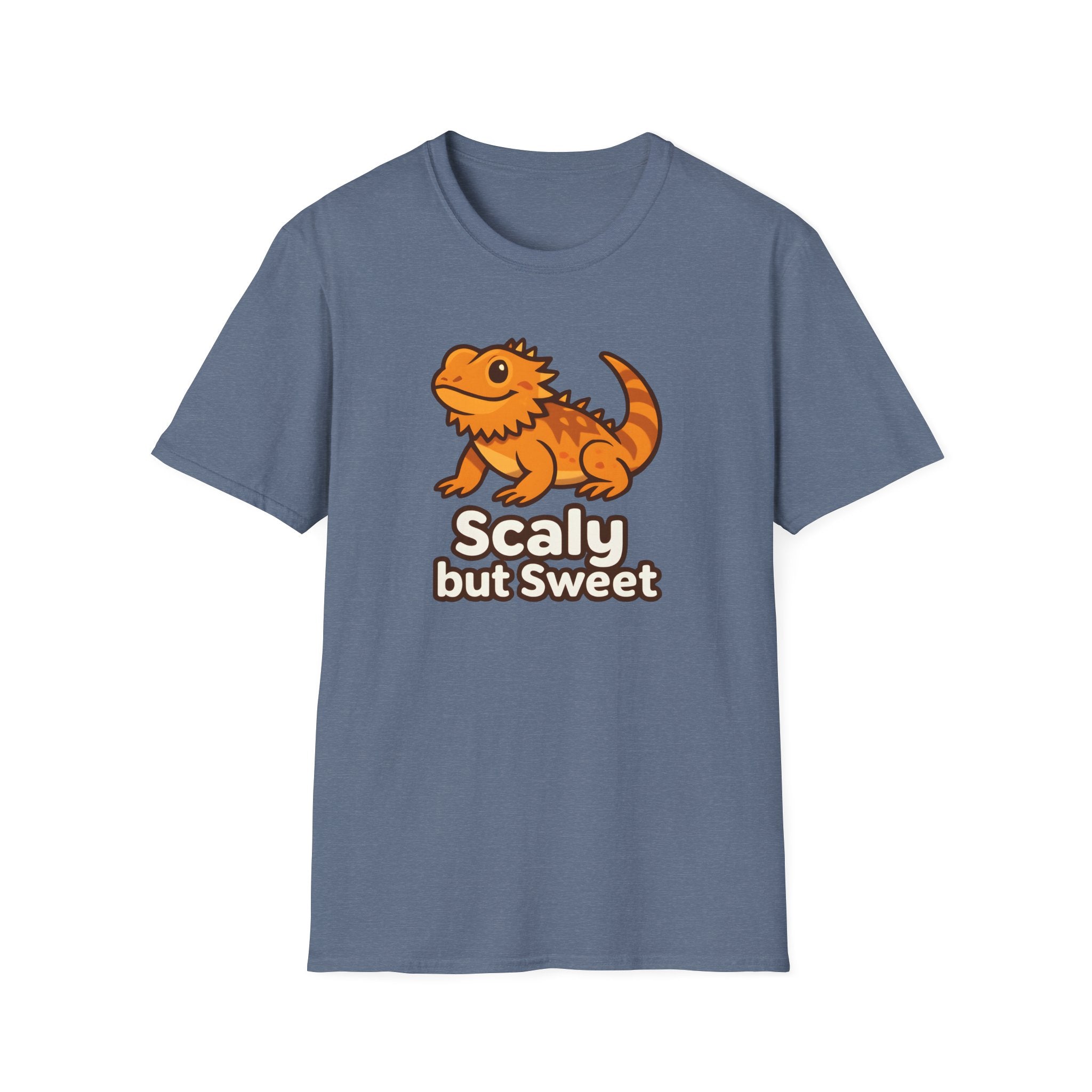 Bearded Dragon Tee - "Scaly but Sweet" Cute Lizard Graphic T-Shirt