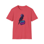 T-Shirt — 'Chirp Tunes' Parrot with Headphones Graphic Tee