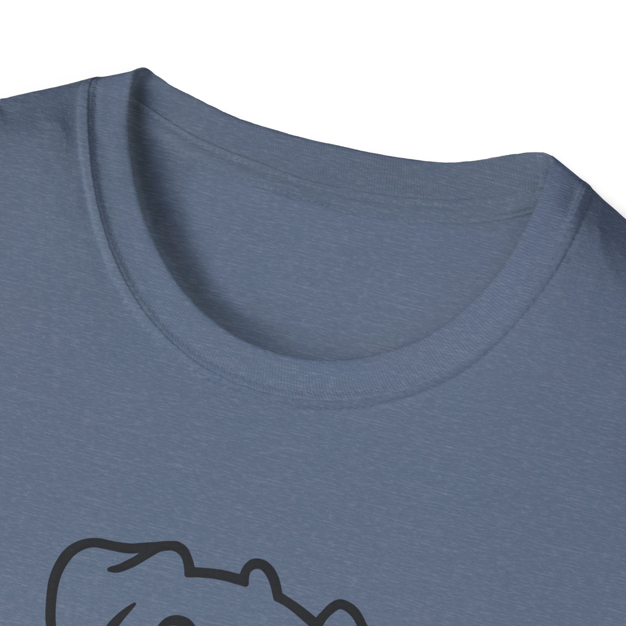 Dog Outline T-Shirt - Cute Happy Puppy Graphic Tee