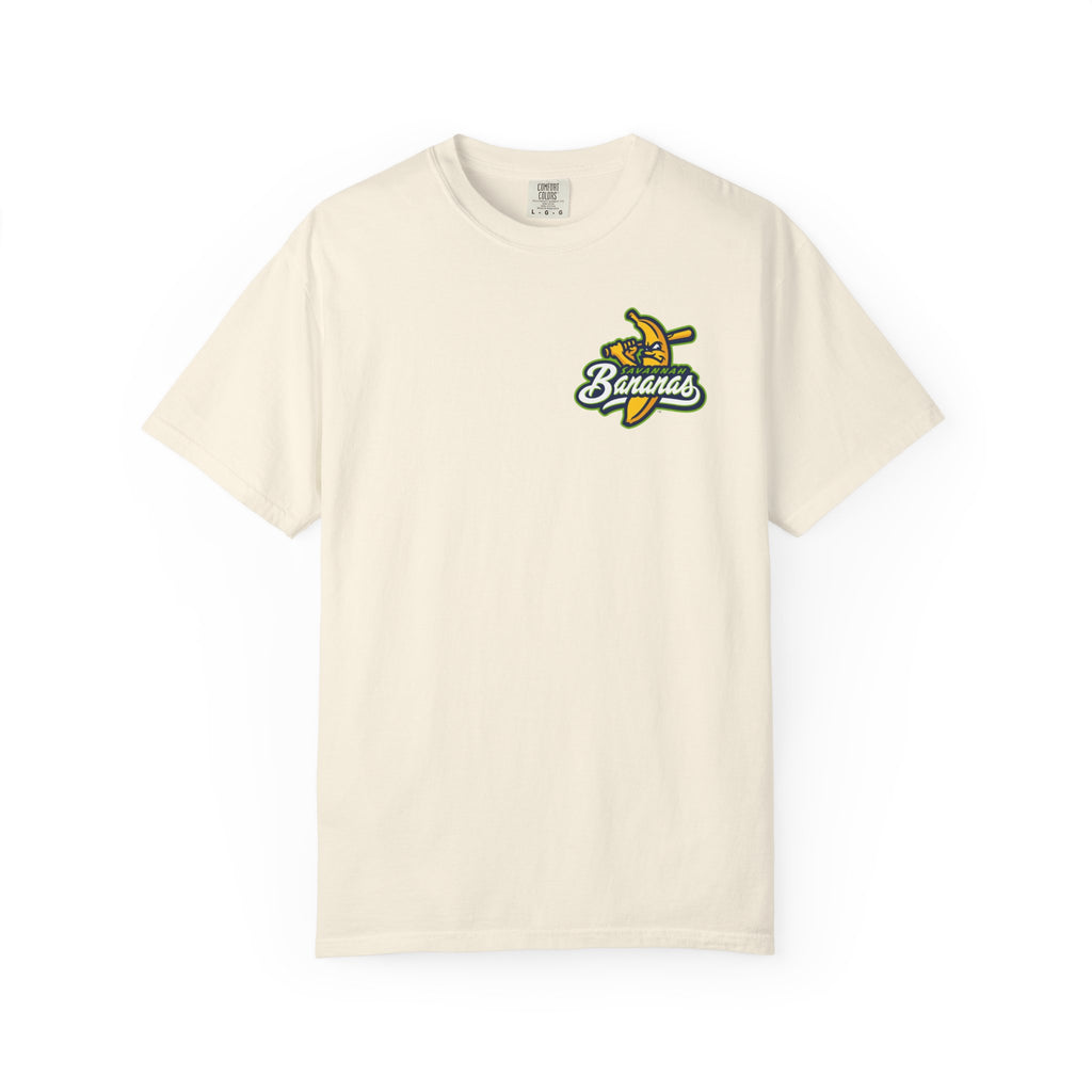 Savannah Bananas Baseball T-Shirt — Retro Banana Mascot Tee