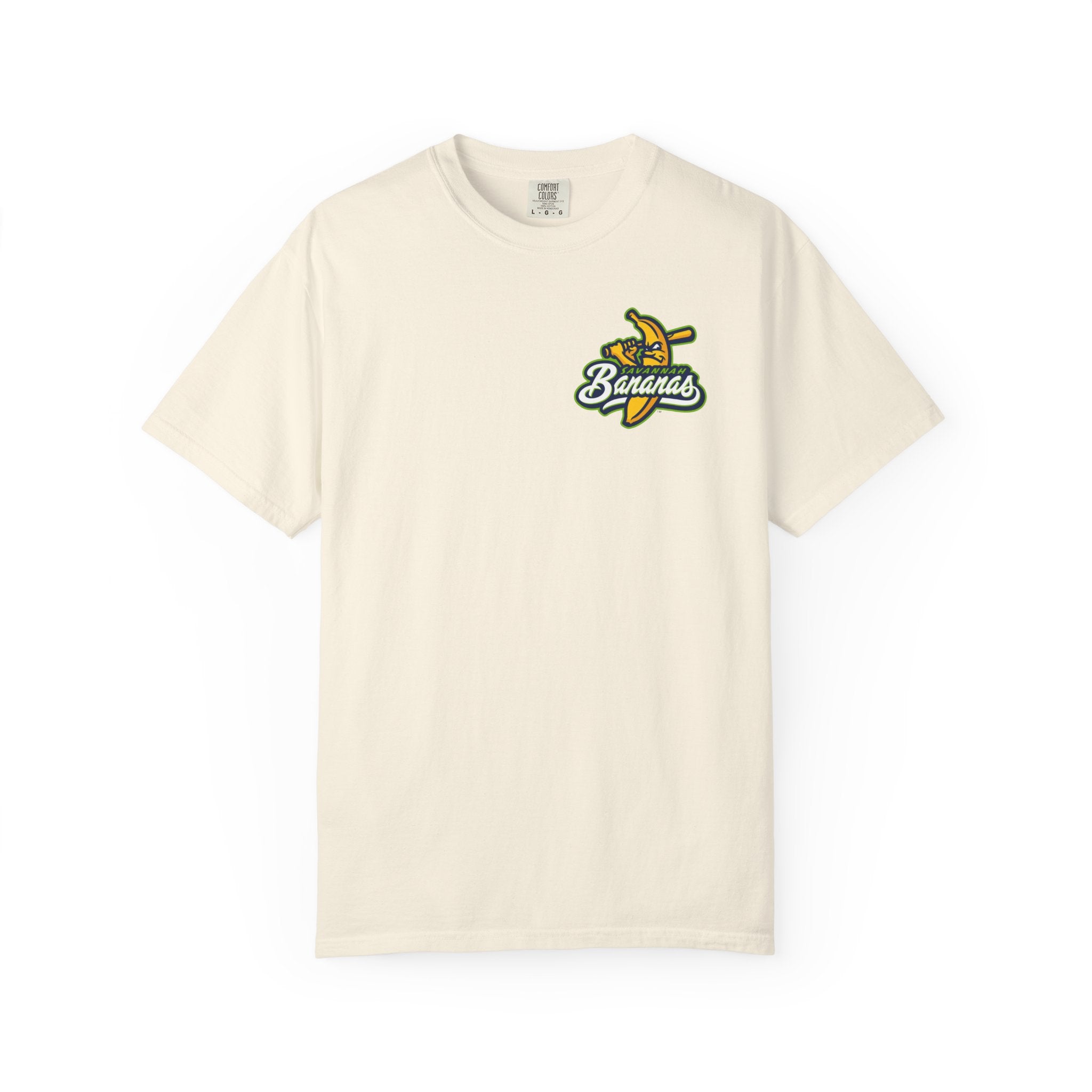 Savannah Bananas Baseball T-Shirt — Retro Banana Mascot Tee