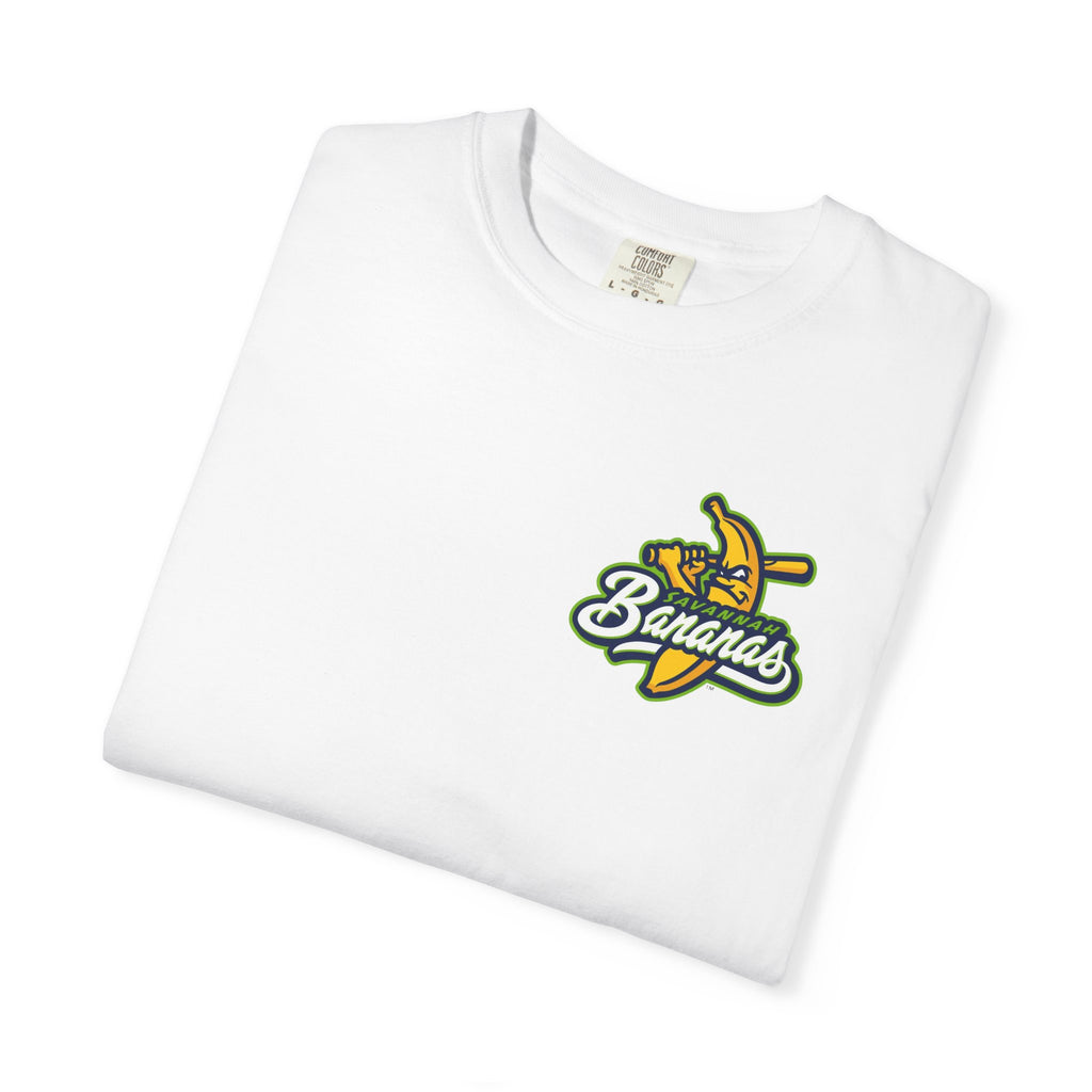 Savannah Bananas Baseball T-Shirt — Retro Banana Mascot Tee