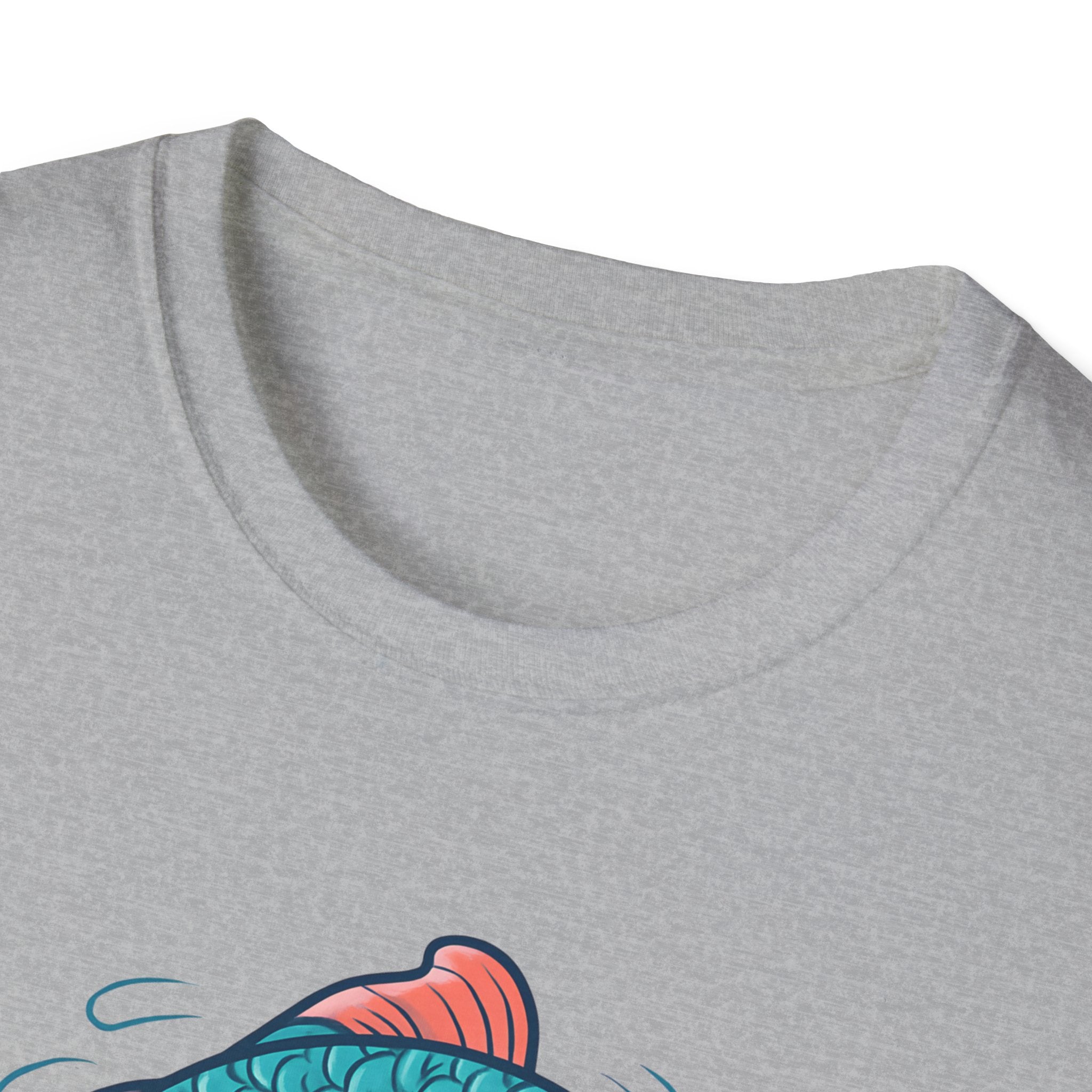 Koi Fish Tee — "Swim in Peace" Relaxed Graphic T-Shirt