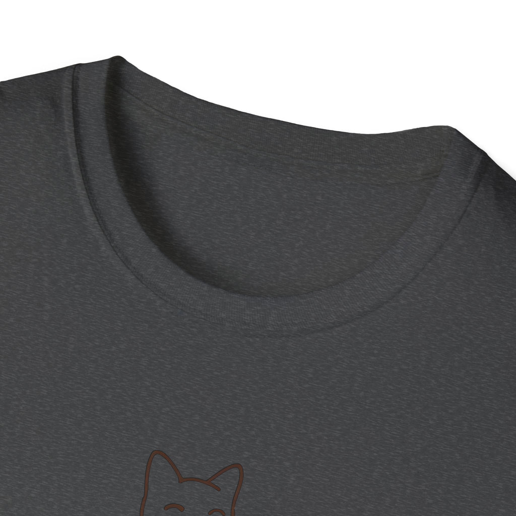 Cat T-Shirt — 'Purrfect Companion' Minimalist Cat Lover Tee