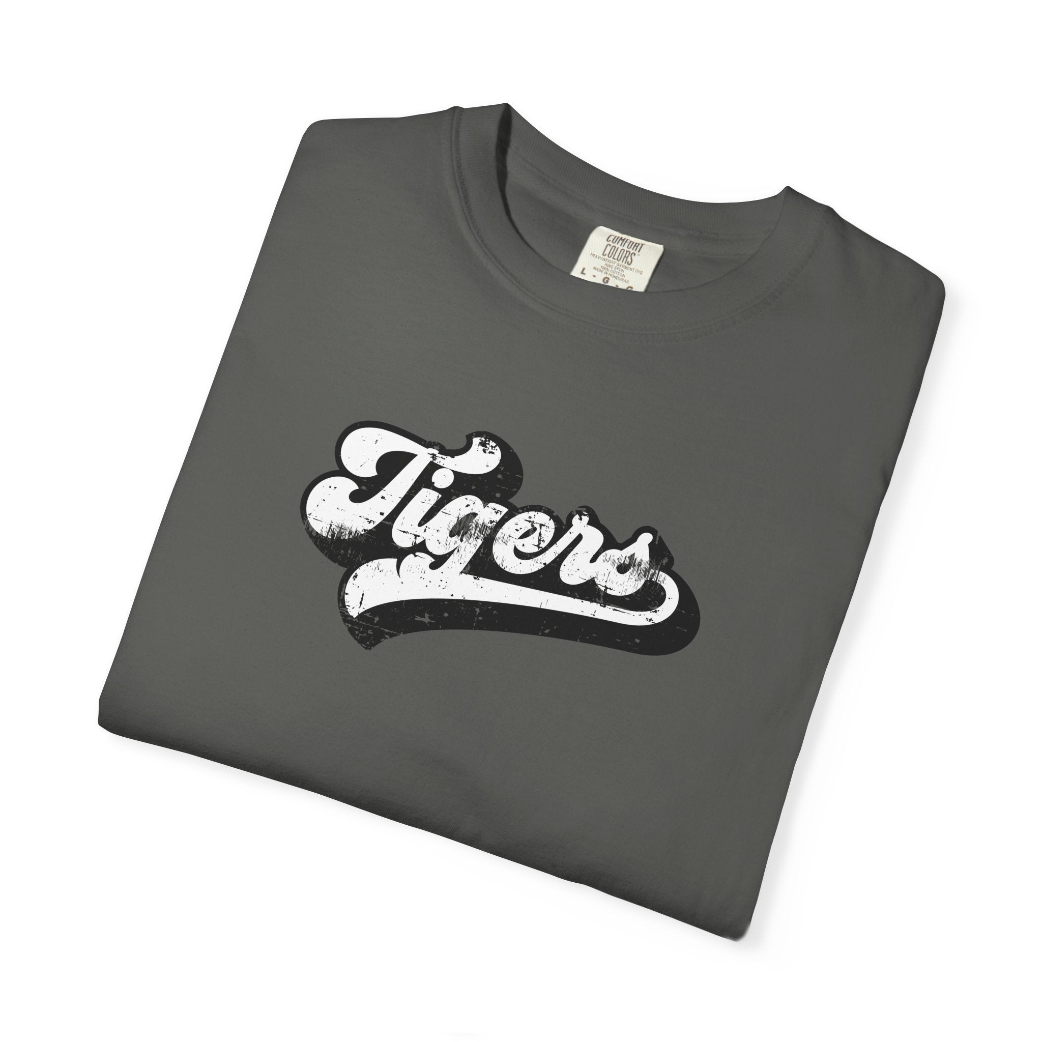 Tigers Vintage Script T-Shirt