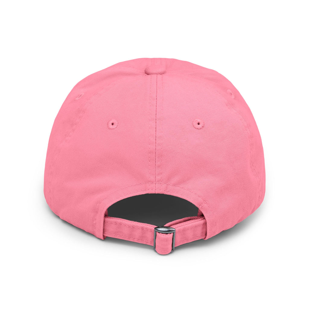 MAMA Distressed Baseball Cap — Floral Patch Mom Hat