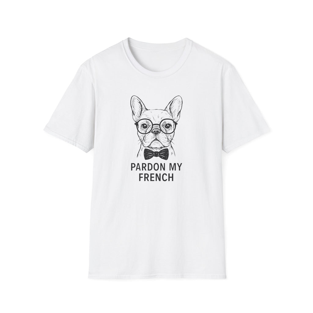 French Bulldog Graphic T-Shirt — "Pardon My French" Cute Dog Tee