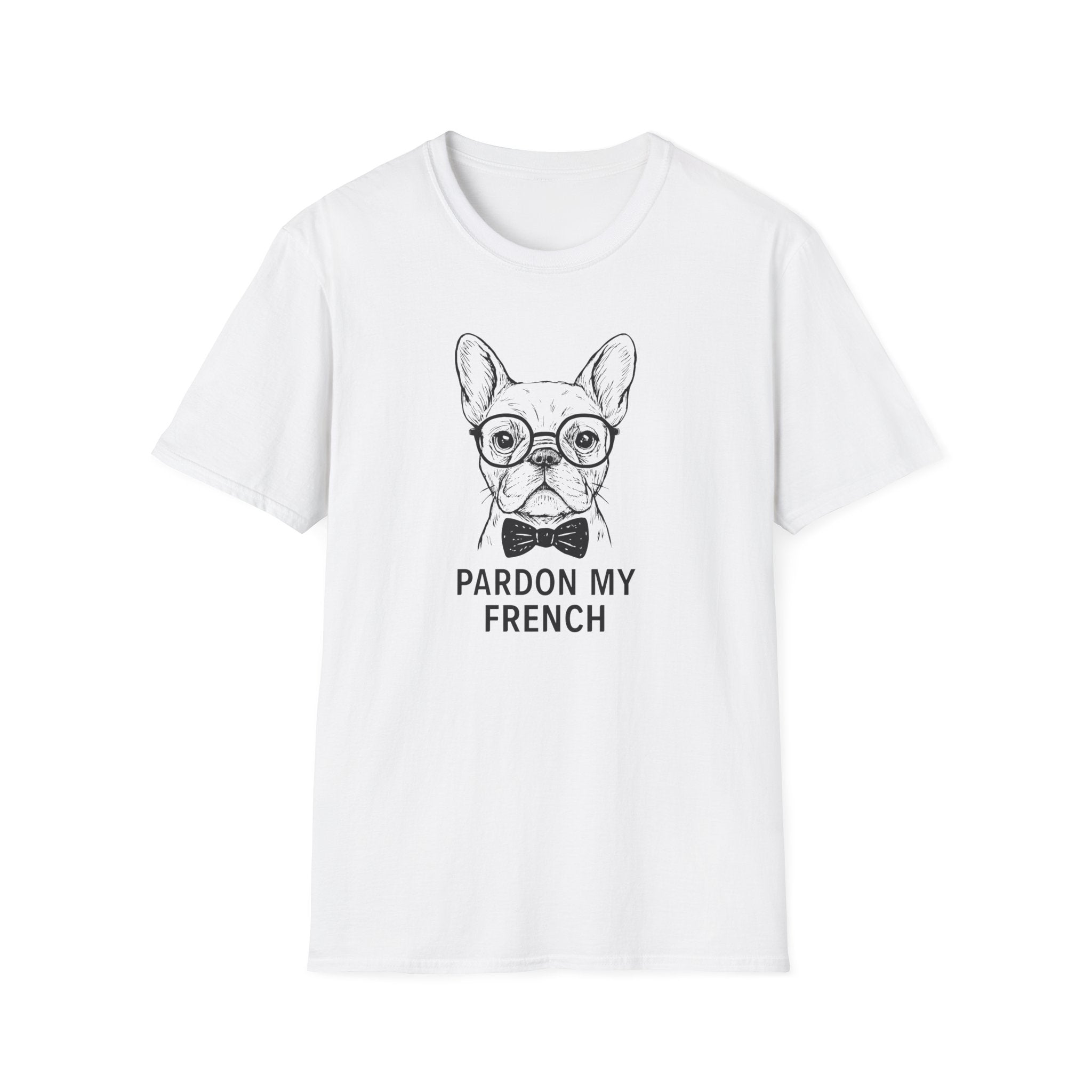 French Bulldog Graphic T-Shirt — "Pardon My French" Cute Dog Tee