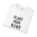 Plant Mom T-Shirt — Cute Potted Plants Graphic Tee for Plant Lovers