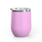 Wine Tumbler - "I Don't Give a Sip" 12oz Insulated Stainless Steel Wine Cup