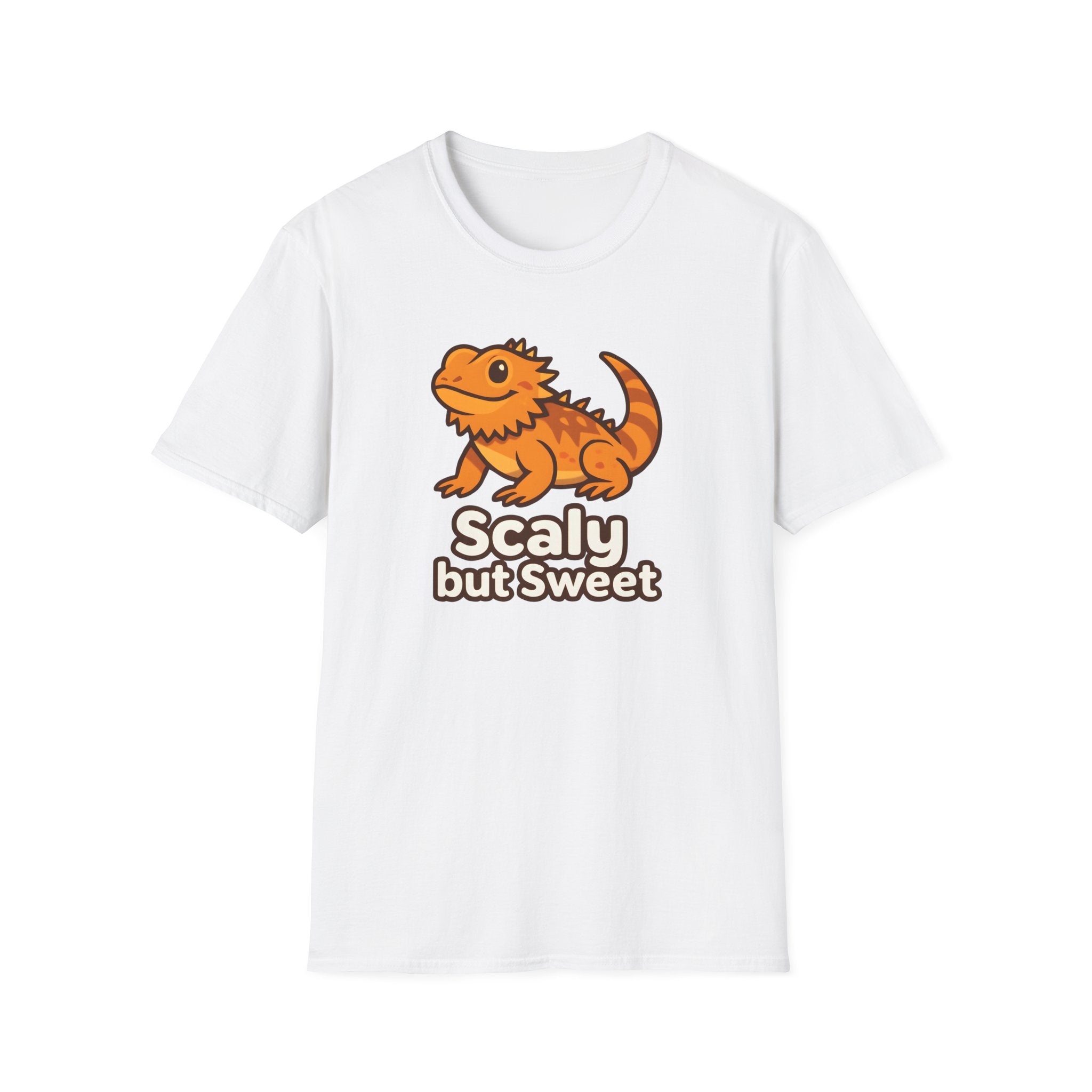 Bearded Dragon Tee - "Scaly but Sweet" Cute Lizard Graphic T-Shirt