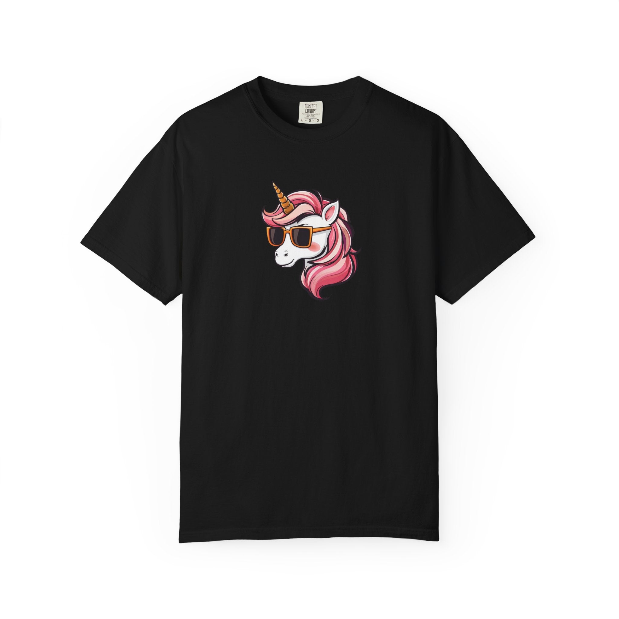 Cool Unicorn T-Shirt — Sunglasses Pink Unicorn Graphic Tee