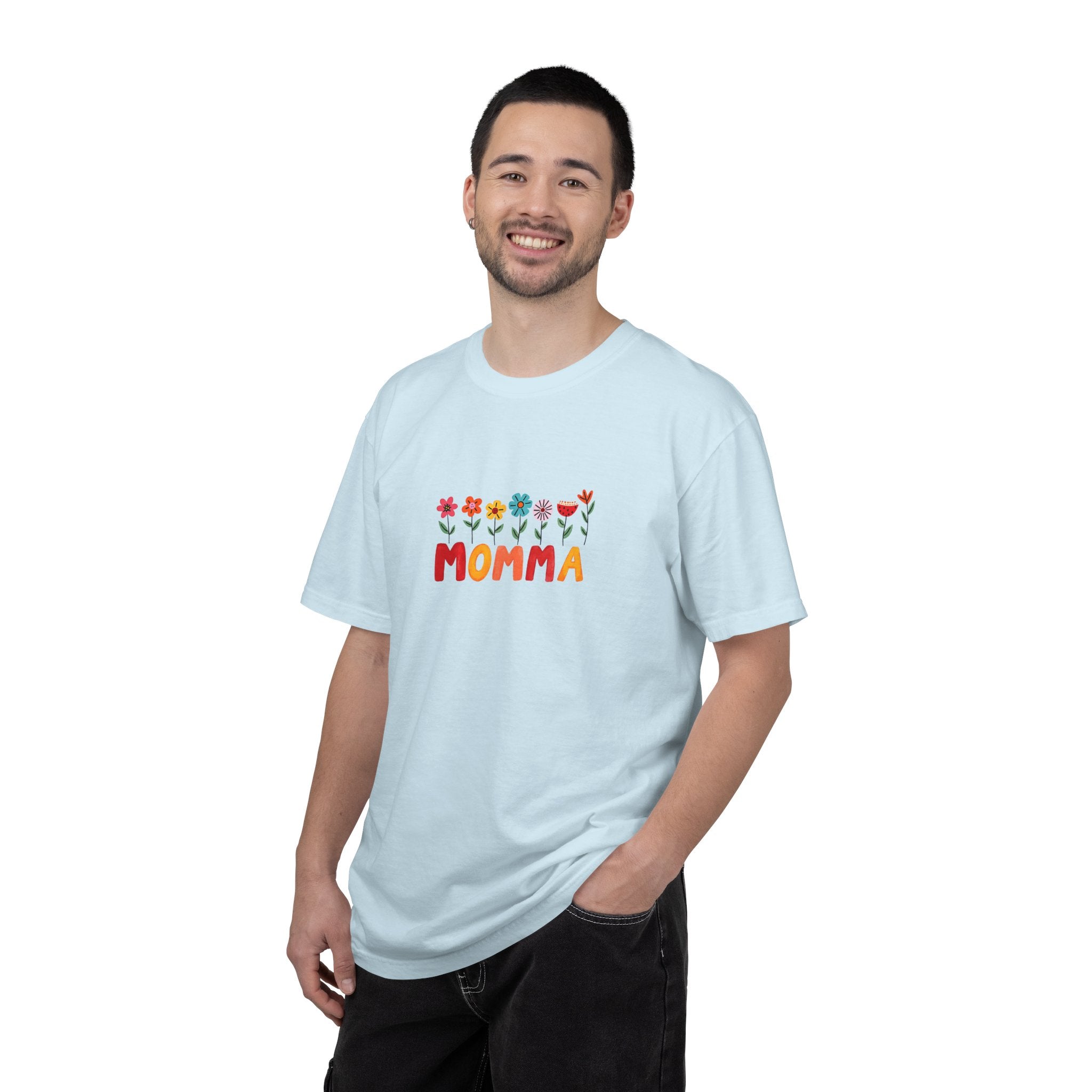 Momma Floral T-Shirt — Cute Colorful 'MOMMA' Mother's Day Tee