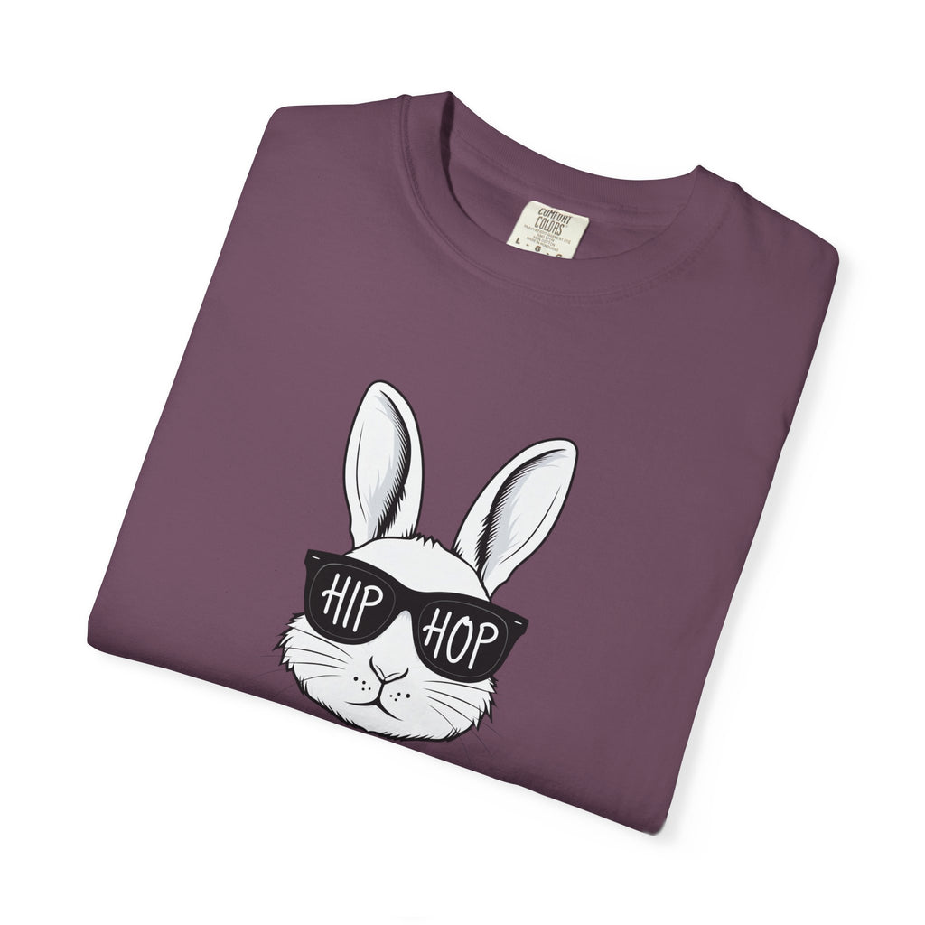 Hip Hop Bunny T-Shirt — Cute Rabbit with Sunglasses Graphic Tee