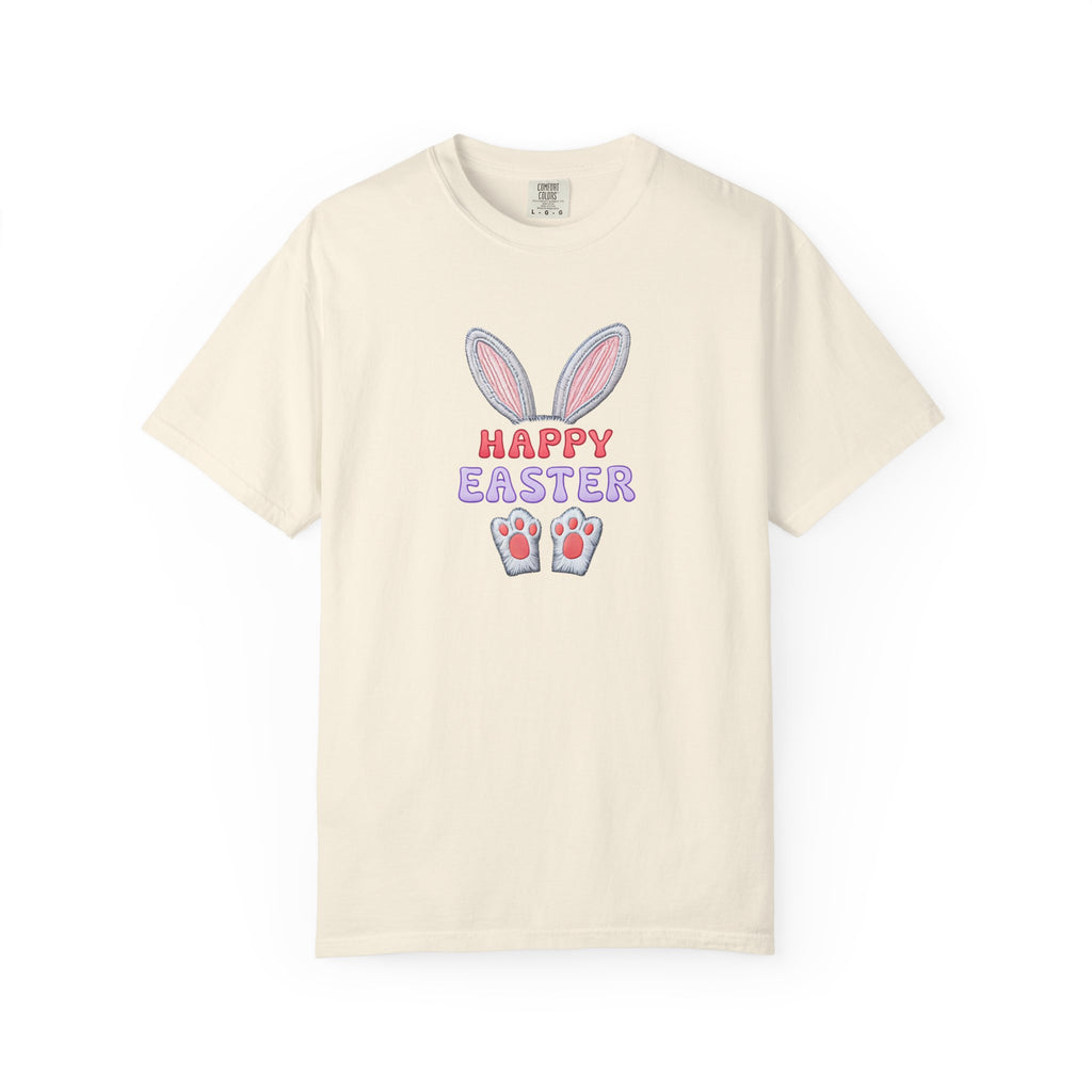 Happy Easter Bunny Ears T-Shirt — Cute Pastel Holiday Tee