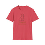 Cat T-Shirt — 'Purrfect Companion' Minimalist Cat Lover Tee
