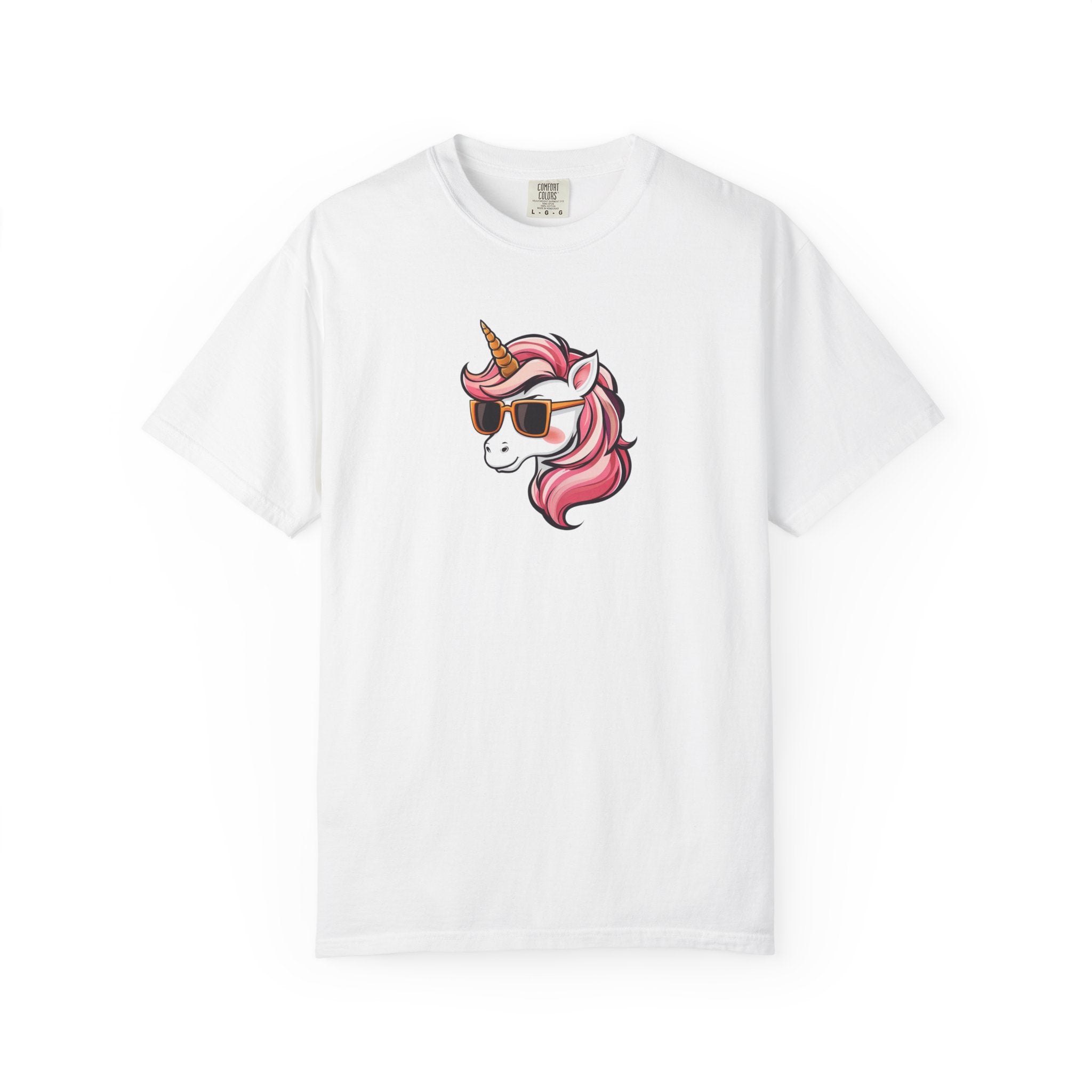 Cool Unicorn T-Shirt — Sunglasses Pink Unicorn Graphic Tee