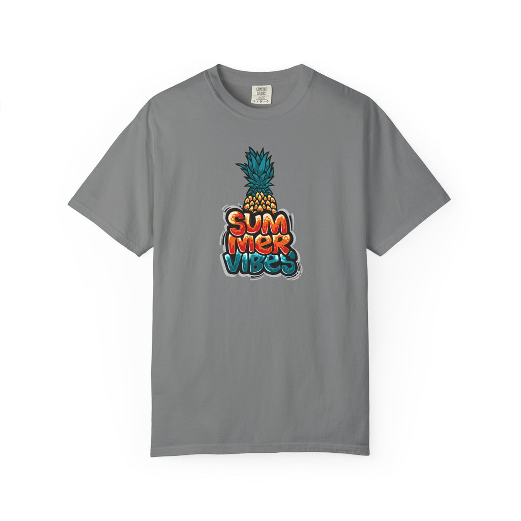 "Summer Vibes" Pineapple Graphic Tee