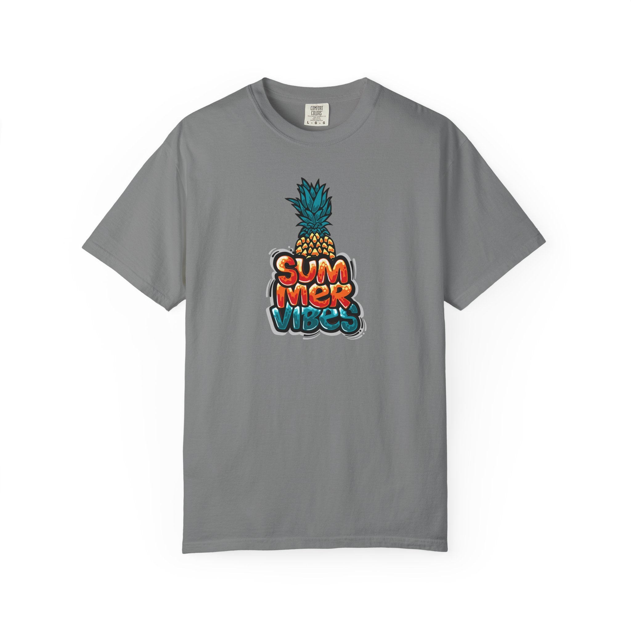 "Summer Vibes" Pineapple Graphic Tee