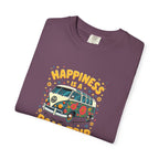 Road Trip T-Shirt — "Happiness Is A Road Trip" Vintage Camper Tee