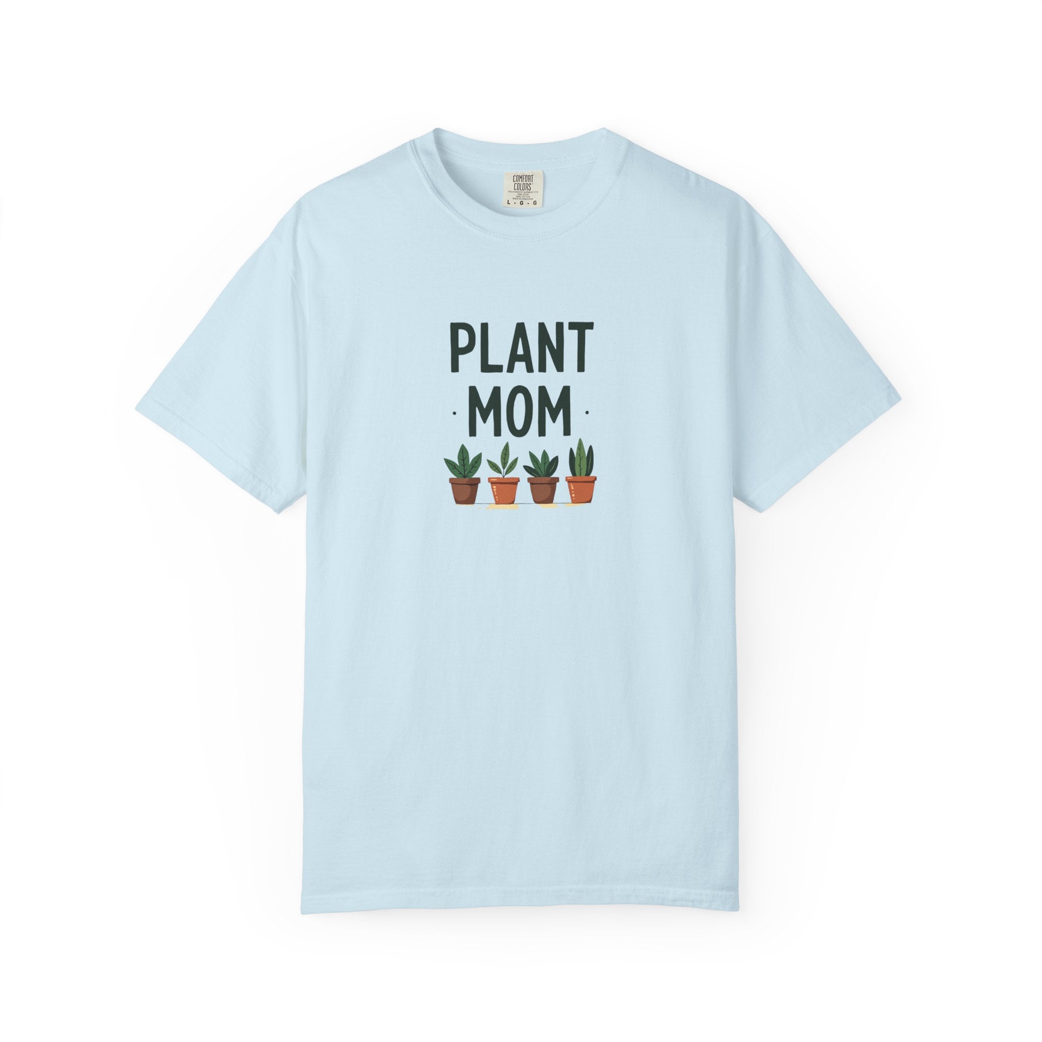 Plant Mom T-Shirt — Cute Potted Plants Graphic Tee for Plant Lovers