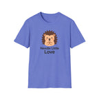 Hedgehog "Needle Little Love" T-Shirt — Cute Animal Graphic Tee