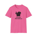 Pocket Adventurer T-Shirt — Cute Hiking Mouse Graphic Tee