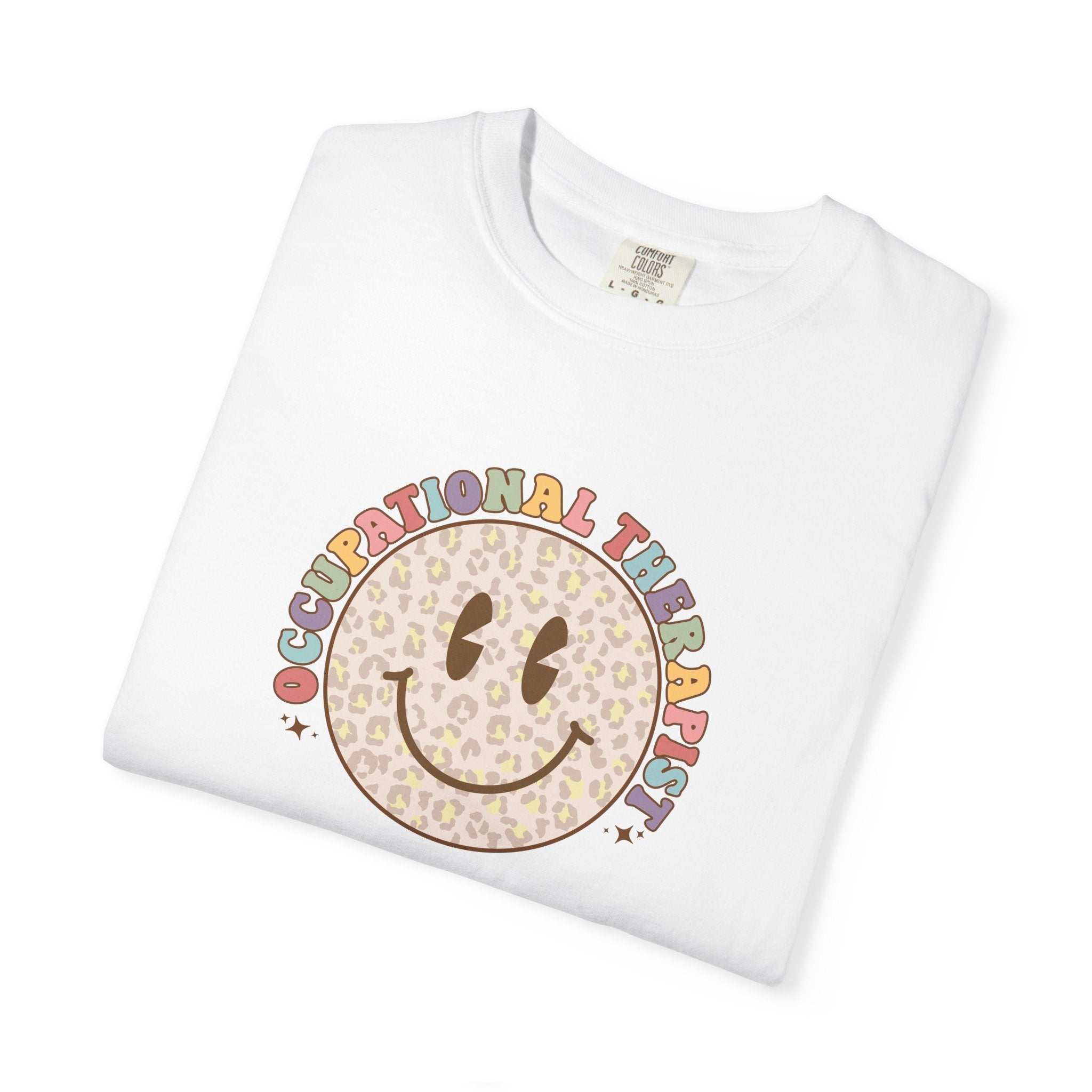 Smiley Occupational Therapist Graphic T-Shirt