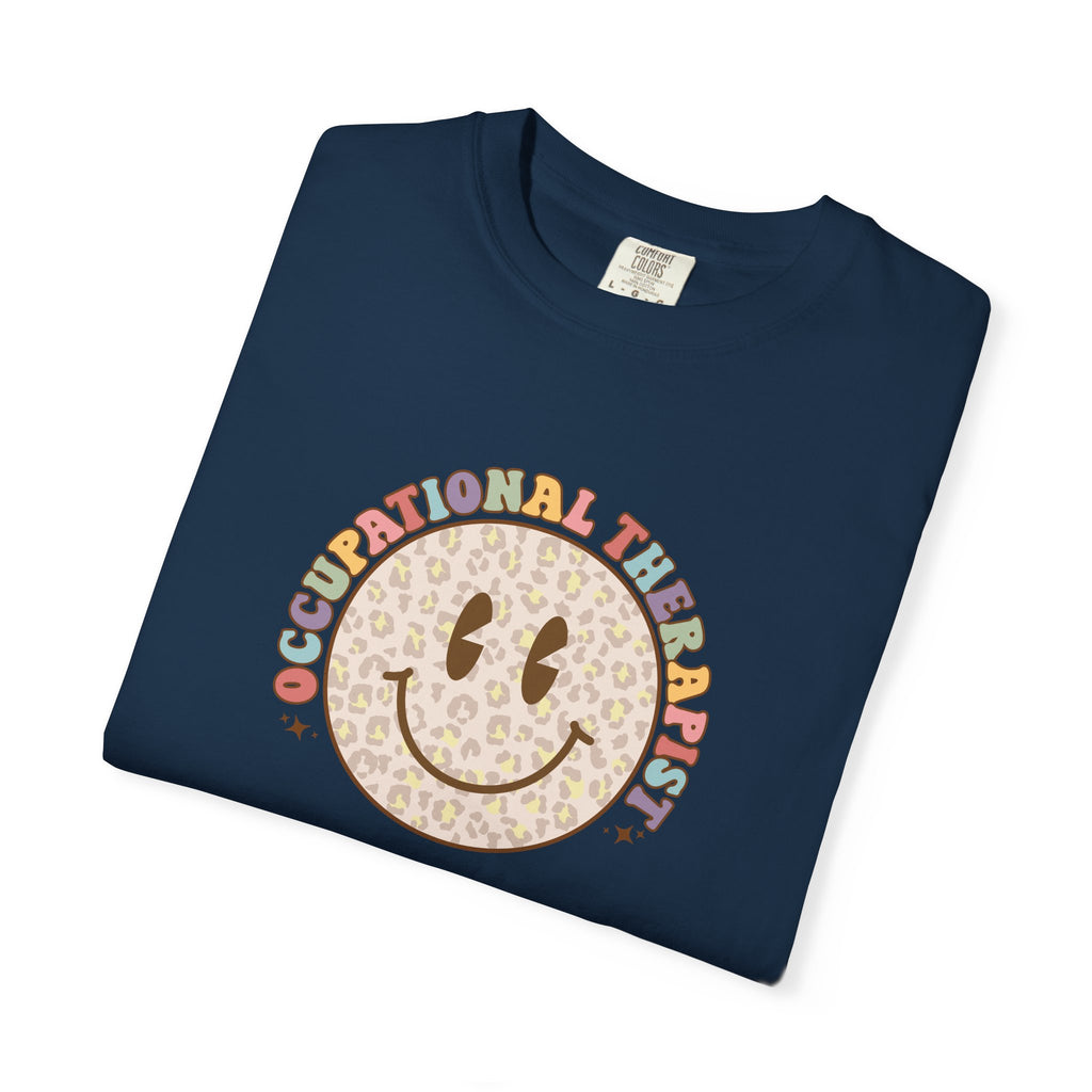 Smiley Occupational Therapist Graphic T-Shirt