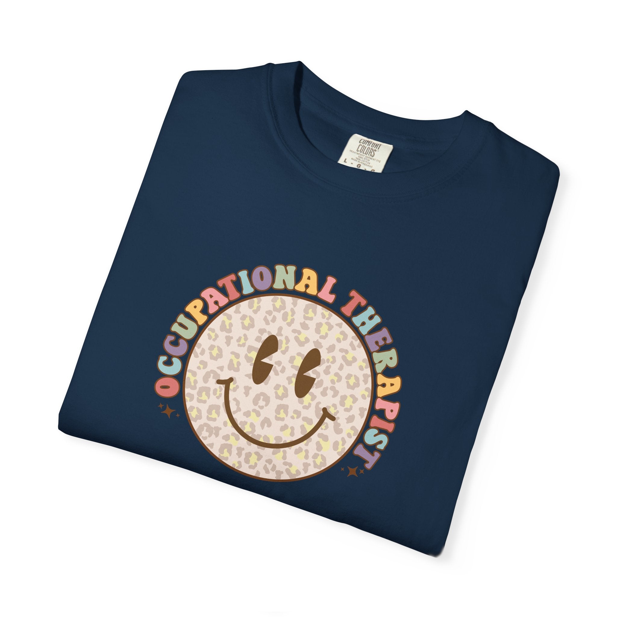 Smiley Occupational Therapist Graphic T-Shirt
