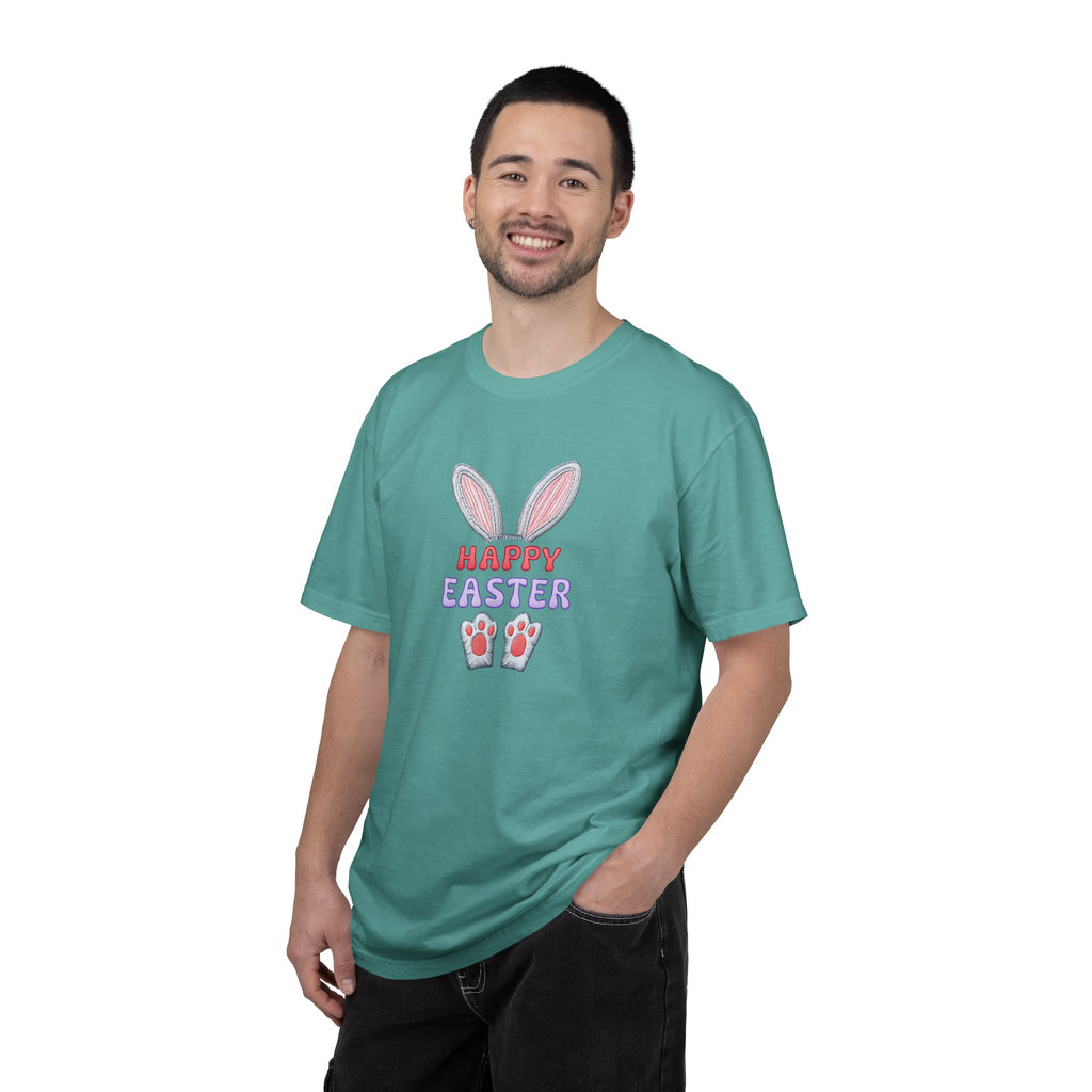 Happy Easter Bunny Ears T-Shirt — Cute Pastel Holiday Tee
