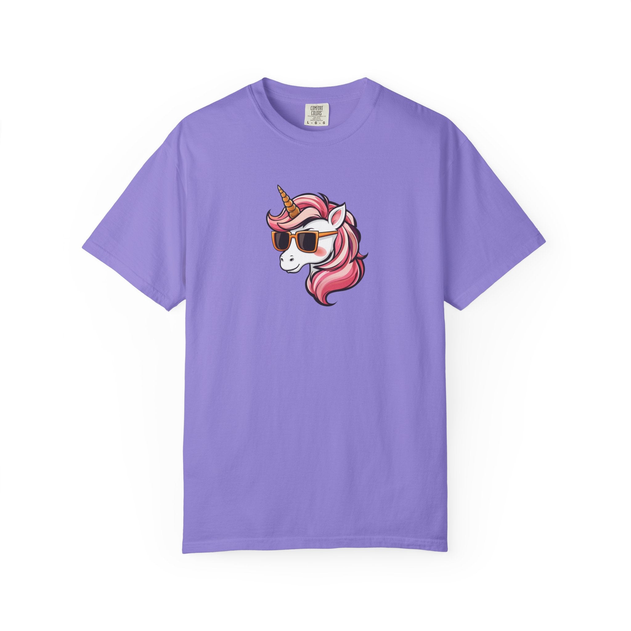Cool Unicorn T-Shirt — Sunglasses Pink Unicorn Graphic Tee